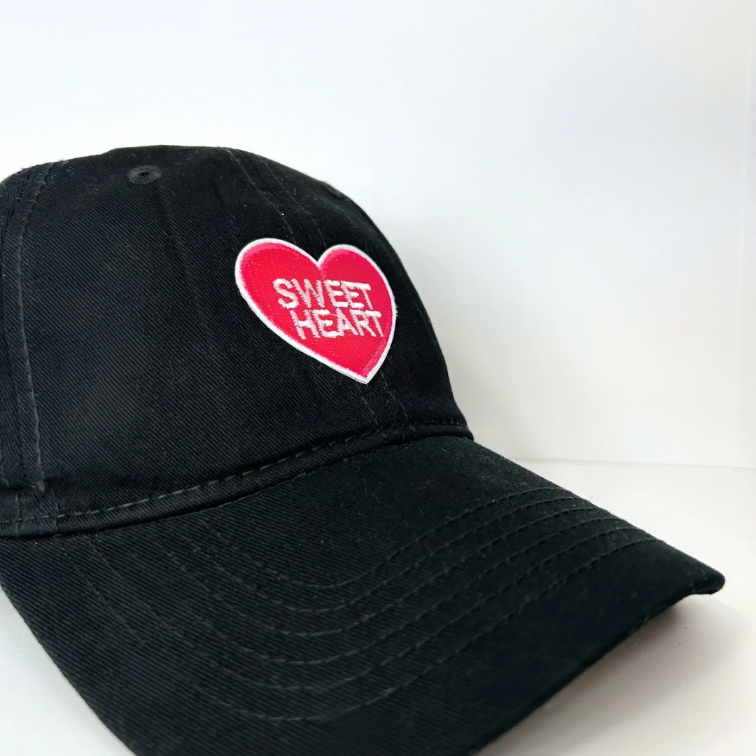 Conversation Hearts Adjustable Cap