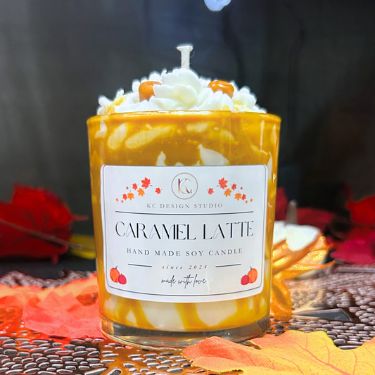 Caramel Latte Candle - 10oz